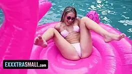 feeling the intense pleasure as my fuck doll rides hard with squirting passion