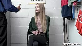 shoplifter emma helps lp satisfy his needs