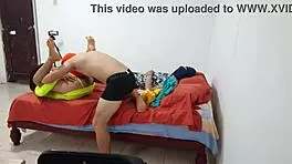 step sister reaches for my cock and starts playing innocently