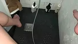 Masturbate that tight pussy in the shower, you sexy Arab escort!