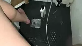 Masturbate that tight pussy in the shower, you sexy Arab escort!