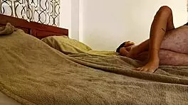 strange anal sex with a young friend in lingerie