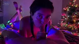 Girlfriend teases dick with best blowjob