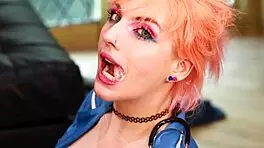 British Teen Fucks And Swallows Cumshot