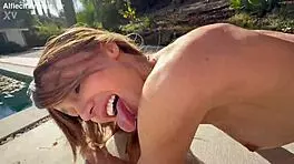 Petite horny christina sage gets nailed in pov