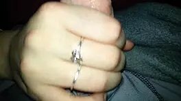 18 Year Old Sucks Cock And Gets Cumshot!