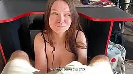 She Wants To Play With Him But Not Computer Games