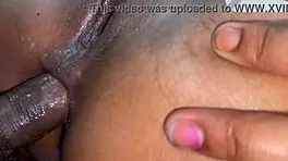 Anal doloroso con la poderosa verga de mi amado, her big ass takes it all.