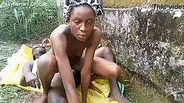 Ebony petite ass got fucked by areaboy