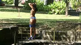 Metart - Beautiful Babe in Blue - Sapphira A