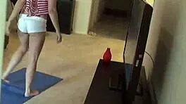 Pervs On Patrol Yummy Yoga Stretching Starring Rina Ryder