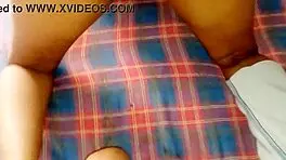 Neha bhabhi's extreme first painful anal experience, her tight ass fucked hard by boyfriend in real Indian HD.