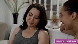 Whitney wright seduces ebony teen alexis tae after workout