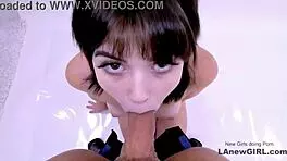 Fresh Faced Model Got Seduced By The Producer