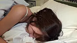 Petite japanese cutie feels curious about black coworker's big cock at work