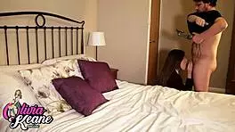 British Teen Sucks Cock And Gets Fucked