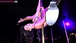 Desperate stripper goes crazy for cock when VIP flashes cash.