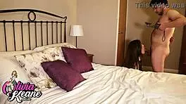 British Teen Sucks Cock And Gets Fucked