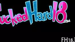 Hot eighteen year old feels bold and intense