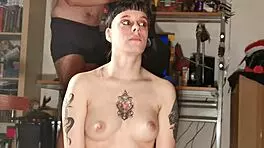 Teen stepdaughter blowbang bukkake with strangers with sexy female dirty talk