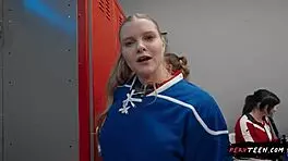Big Ass Teen Seduces Cameraman In Locker Room POV