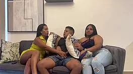 Catching my boyfriend fucking my stepmom english captions