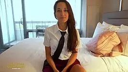 Nosey little step sister freya von doom finds dick pics