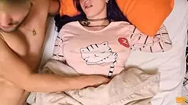 I Say Good Morning To My Girlfriend With A Strong Nipple Orgasm - Unlimited Orgasm