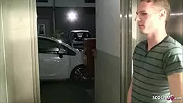 i had a risky fuck in the elevator with this teen 18+