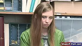 skinny shoplifter fucked by lp officer