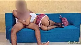 Step Daddy Gives Her Little Princess Big Cock In Boobs