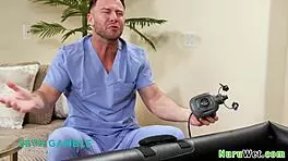 Seth Gamble and Busty Brunette Teen Deliver Wet Nuru Massage Ecstasy