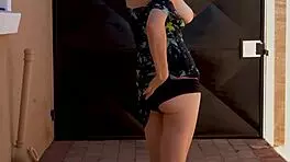 Slutty Outdoor Smoking