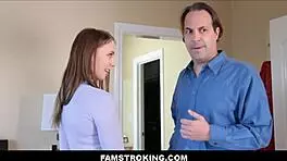 Suggestive Blonde Chloe Scott Desires Her Partner's Touch