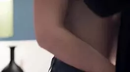 Hot busty petite teen fucked rough by old lover