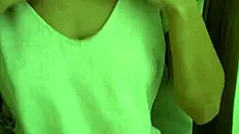 Intriguing Close-Up of Milking Tits