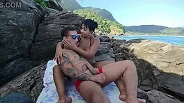 I Fucked Hot Soraya Castro On The Beach Almost Caught