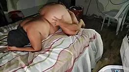 colombian stepdaughter gets on all fours to fuck her juicy pussy what does she have and opens up b