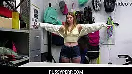 Pussyperp - Hot Tiny Virgin Teen Shoplifter Strip Searched and Fucked to Orgasm by Officer