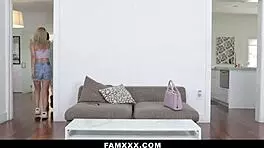 Gambling stepsister loses pays with body taboo fuck