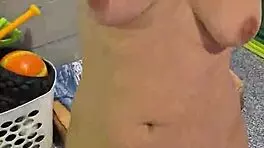 wife lost beer pong, now stripping and sucking dick