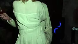 fucked busty friends girlfriend hard at house party and made her squirt 💦