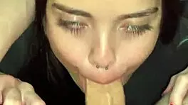 Debora Prado Delivers Intense Deepthroat Blowjob and Reverse Cowgirl Ride Before Bed