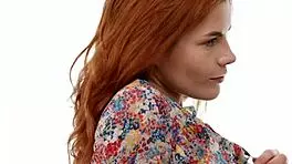 Skinny Ginger Hungrily Taken Anally