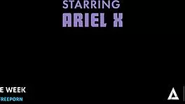 leather milf shows petite blonde who's boss