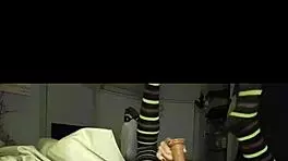 small part of a fun night away with brunette