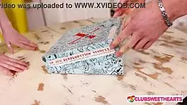 Cute Luna Lynx, a sexy teen pornstar, gets on all fours for doggy style with big cock deepthroat at Club Sweethearts