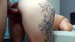 the wife cheats with her husband's friend while he's out, banging hard in their home