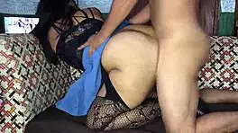 young schoolgirl heats up and indulges with teacher in real footage