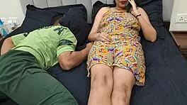 sex with step fathers step daughter while she is talking dirty on call with bf